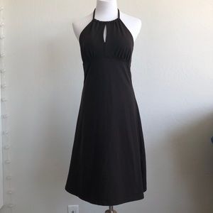 Brown Prana Halter Dress